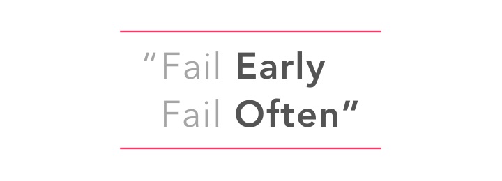 fail early fail often